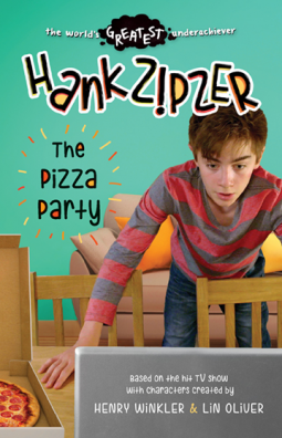 book cover for Hank Zipzer: The Pizza Party