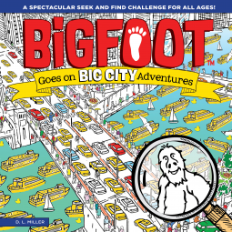 book cover for BigFoot Goes on Big City Adventures
