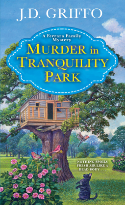 book cover for Murder in Tranquility Park