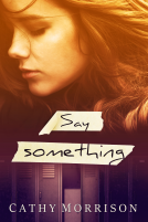 book cover for Say Something