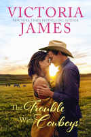 book cover for The Trouble with Cowboys