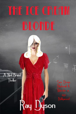book cover for The Ice Cream Blonde