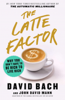 book cover for The Latte Factor