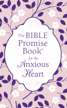 book cover for The Bible Promise Book for the Anxious Heart