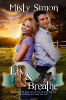 book cover for Liv and Breathe