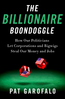 book cover for The Billionaire Boondoggle