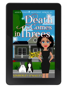 book cover for Death Comes in Threes
