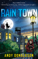 book cover for Rain Town