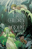 book cover for The Green Children of Woolpit