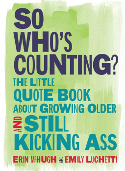 book cover for So Who's Counting?