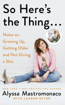 book cover for So Here's the Thing