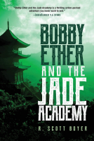 book cover for Bobby Ether and the Jade Academy