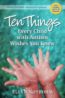book cover for Ten Things Every Child with Autism Wishes You Knew