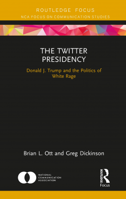 book cover for The Twitter Presidency