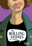 book cover for The Rolling Stones in Comics!
