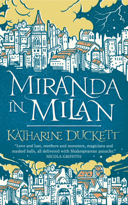 book cover for Miranda in Milan