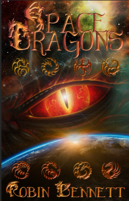 book cover for Space Dragons