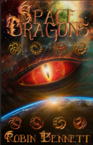 book cover for Space Dragons