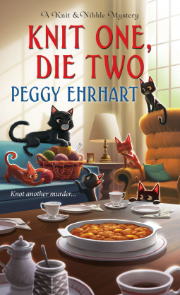 book cover for Knit One, Die Two