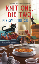 book cover for Knit One, Die Two