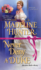 book cover for Never Deny a Duke
