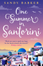 Cover Image: One Summer in Santorini