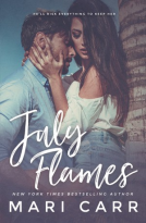 book cover for July Flames
