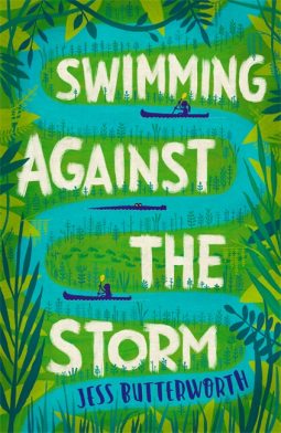 book cover for Swimming Against the Storm