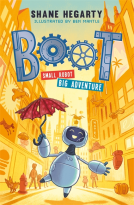 book cover for BOOT small robot, BIG adventure