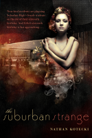 book cover for The Suburban Strange