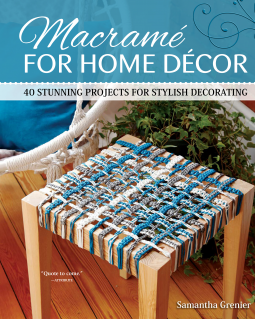 book cover for Macrame for Home Decor