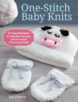 book cover for One-Stitch Baby Knits
