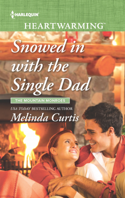 book cover for Snowed in with the Single Dad
