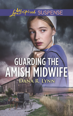 book cover for Guarding the Amish Midwife