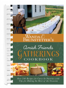 book cover for Wanda E. Brunstetter's Amish Friends Gatherings Cookbook