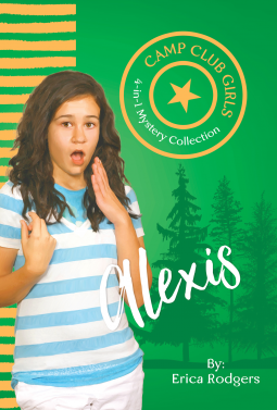 book cover for Camp Club Girls: Alexis