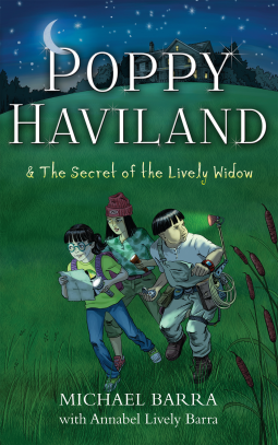book cover for Poppy Haviland & The Secret of the Lively Widow