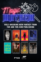 book cover for Magic & Mayhem Sampler
