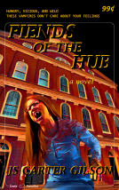 book cover for Fiends of the Hub
