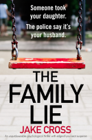 book cover for The Family Lie