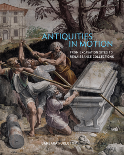 book cover for Antiquities in Motion