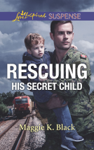 book cover for Rescuing His Secret Child