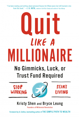book cover for Quit Like a Millionaire