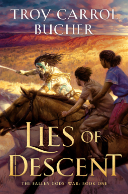book cover for Lies of Descent