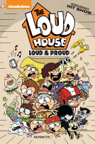 book cover for The Loud House #6