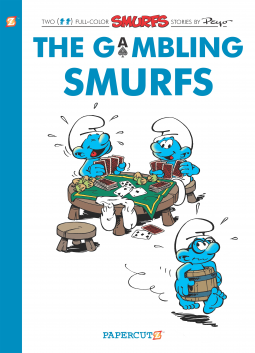 book cover for The Smurfs #25