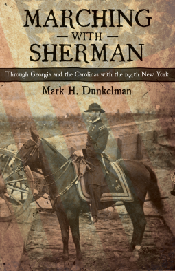 book cover for Marching with Sherman