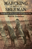 book cover for Marching with Sherman