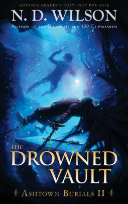 book cover for The Drowned Vault