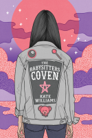 book cover for The Babysitters Coven